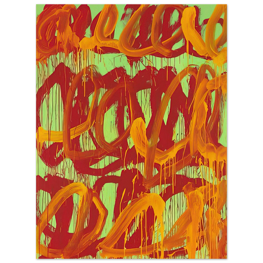 Cy Twombly - Camino Real  II  Fine Art Poster - Default Title