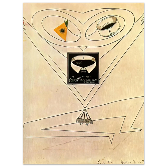 Max Ernst - Dancing Owl Fine Art Poster - Default Title