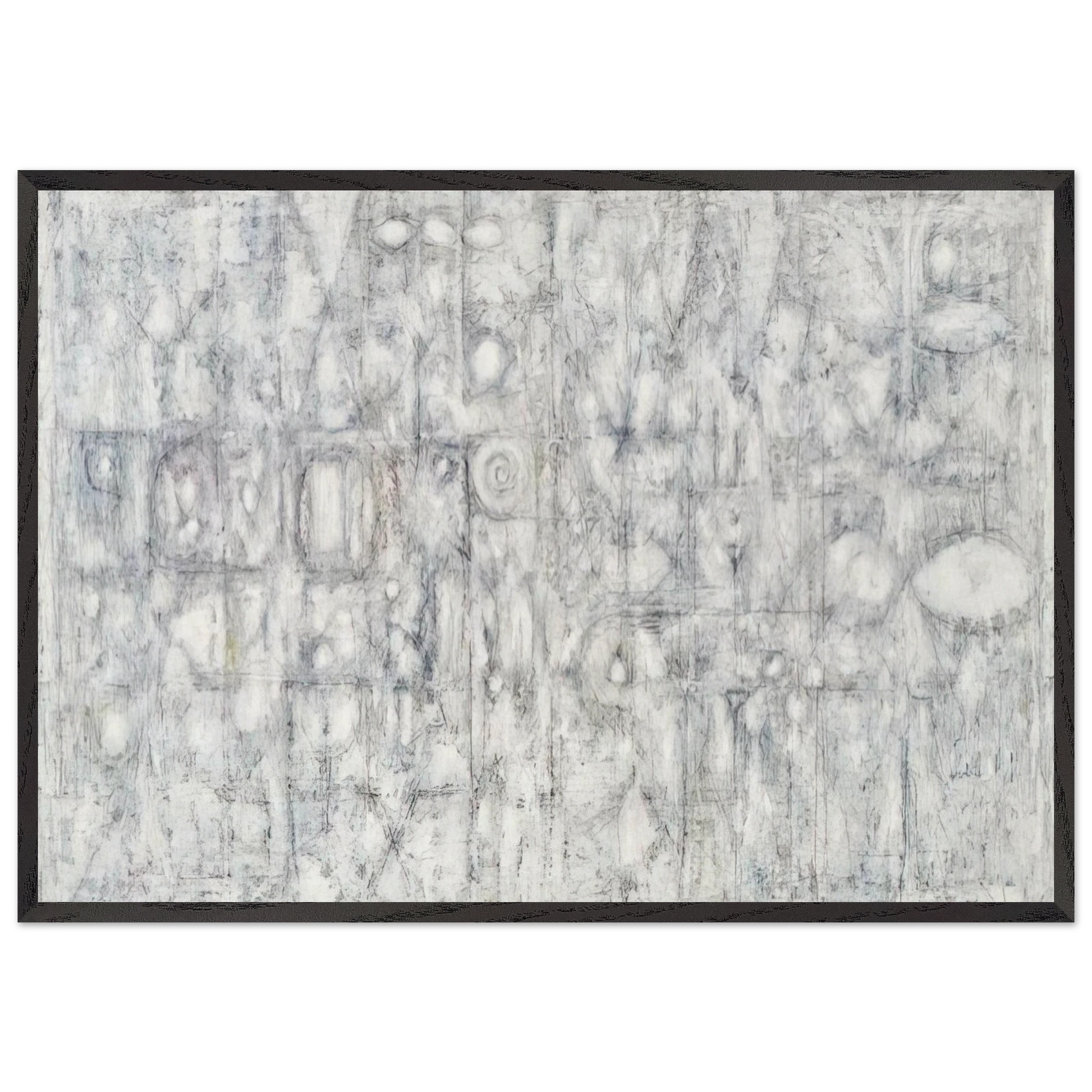 Chavade - 1951 - Richard Pousette-Dart Framed Art Print – Black Wooden Frame - Default Title - -Framed Art Print