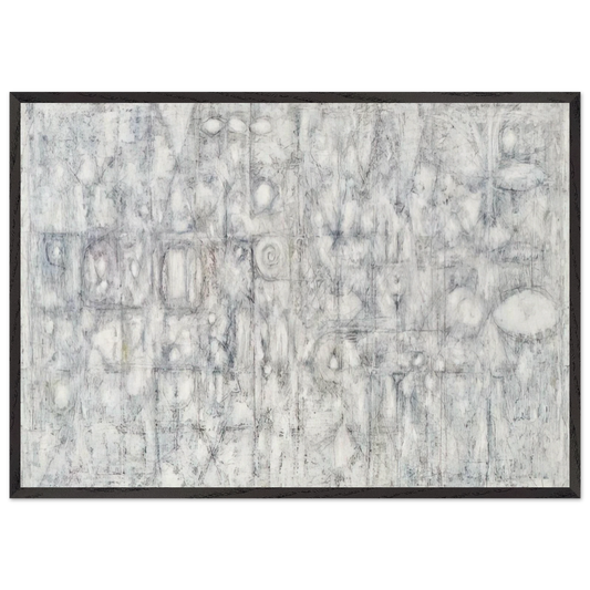 Chavade - 1951 - Richard Pousette-Dart Framed Art Print – Black Wooden Frame - Default Title - -Framed Art Print