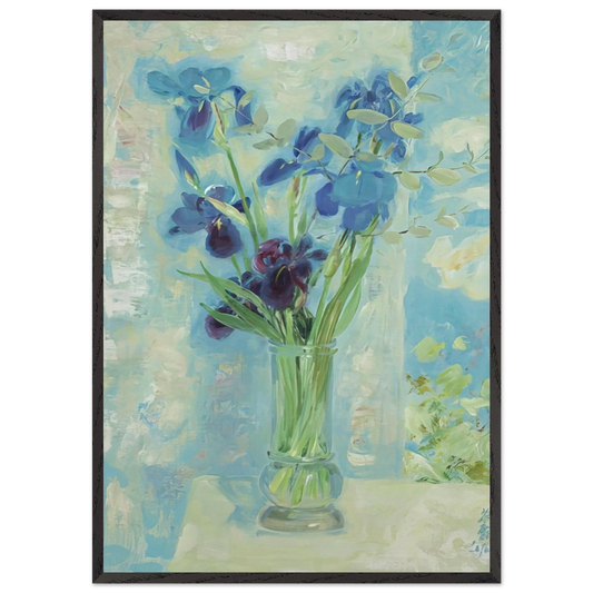 Fleurs - Post-Impressionism - Le Pho Framed Art Print – Black Wooden Frame - Default Title - -Framed Art Print