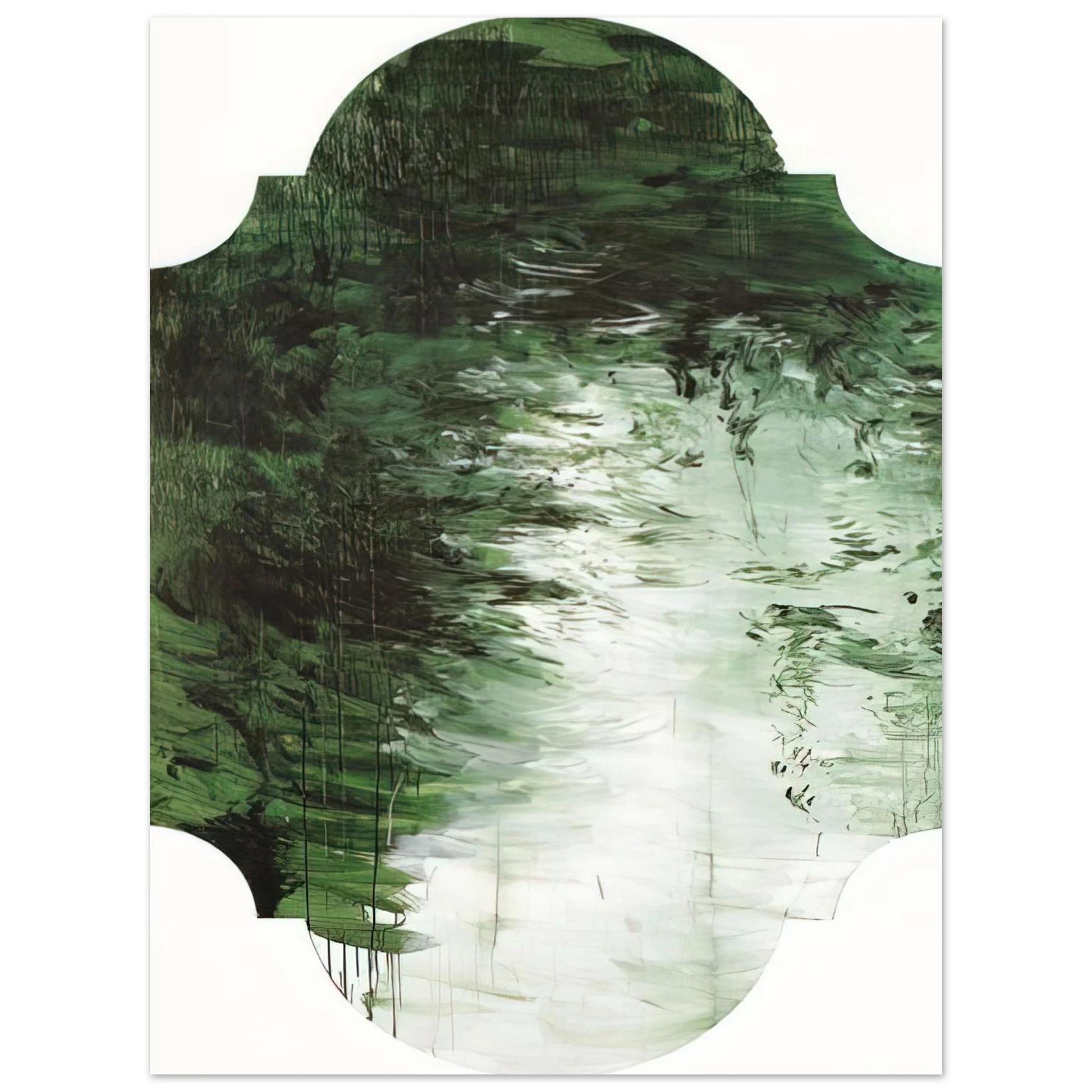 Cy Twombly - Untitled Part V Fine Art Poster - Default Title