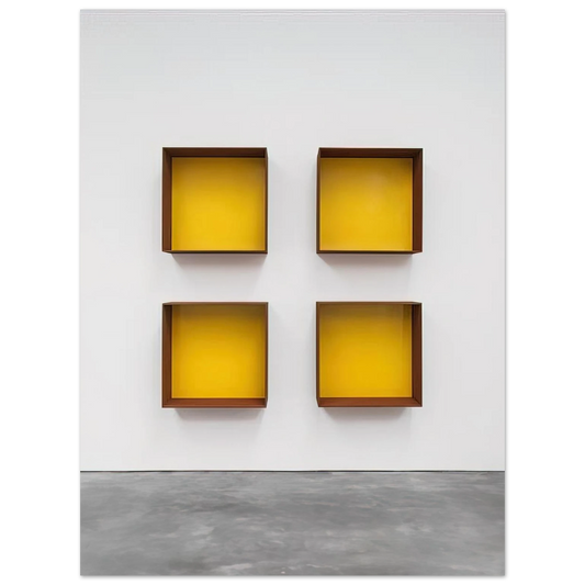 Donald Judd - Untitled JUDDO0243A - 1991 Fine Art Poster - Default Title