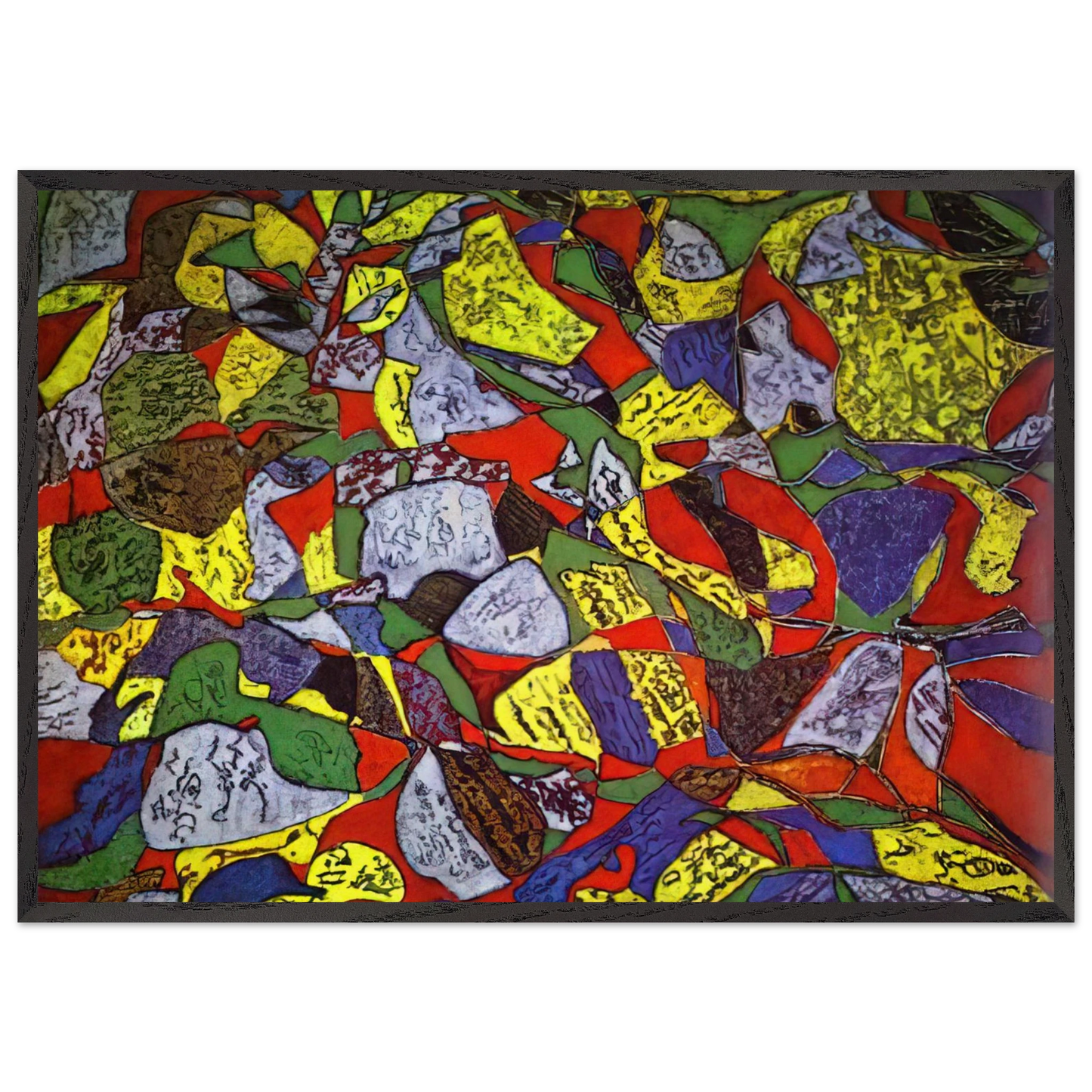 A Swallows Nest - Max Ernst Framed Art Print – Black Wooden Frame - Default Title - -Framed Art Print