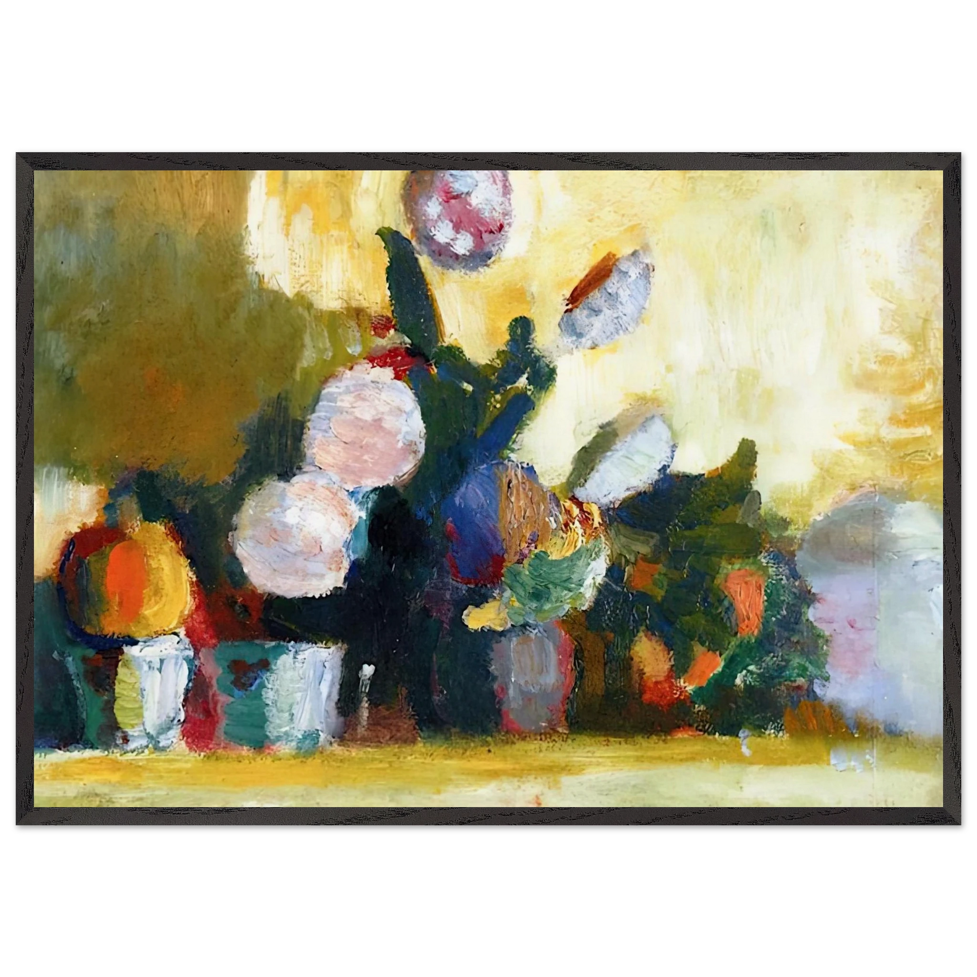 SNOWBALLS 1900 - Henri Matisse Framed Art Print – Black Wooden Frame - Default Title - -Framed Art Print