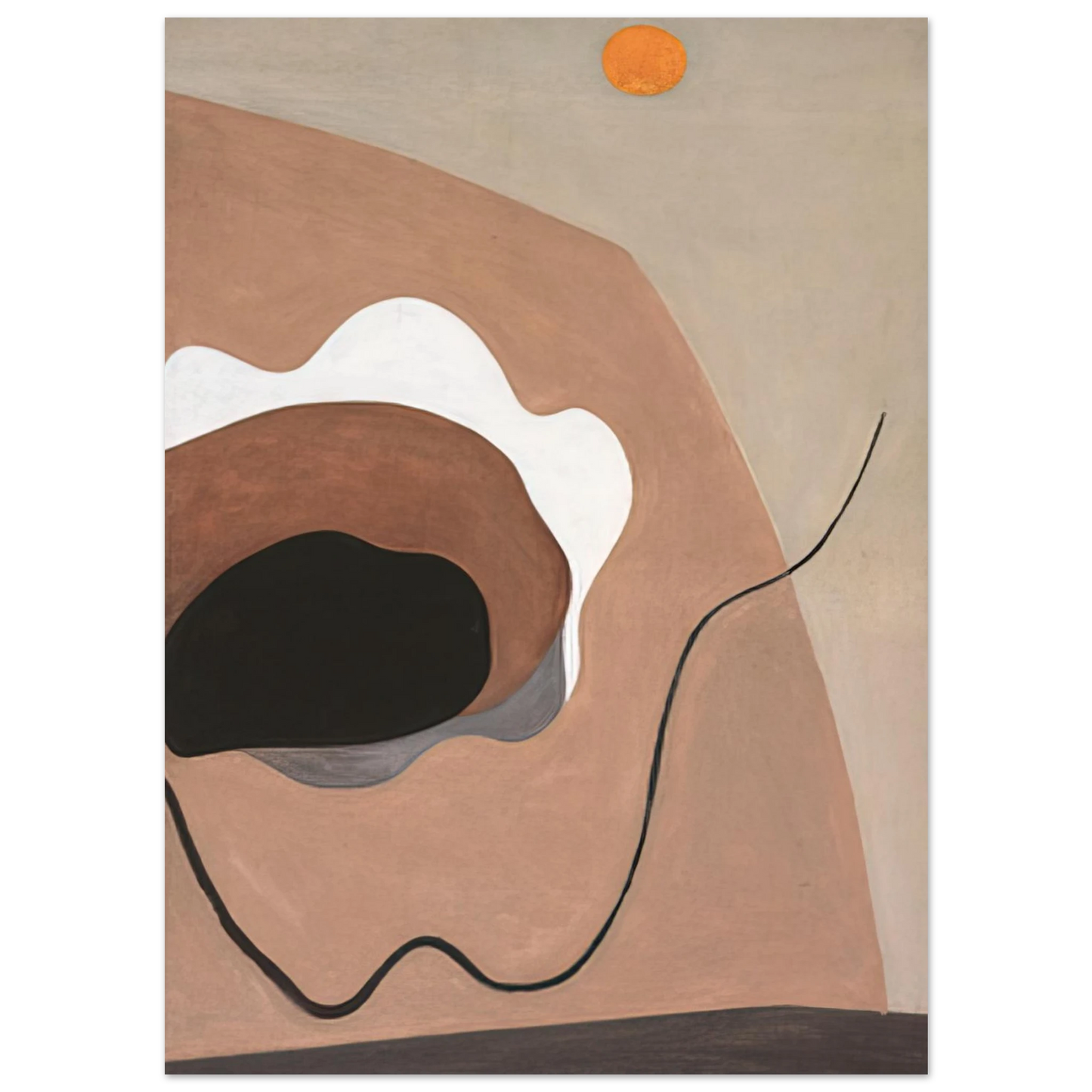 Alexander Calder - UNTITLED 1930 Fine Art Poster - 40x60 cm / 16x24 inches