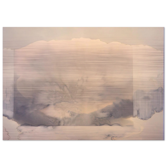 In The Divine - 1986 - Ronnie Landfield Brushed Aluminum Print - 70x100 cm / 28x40 inches | Ronnie Landfield Aluminum Print | Ronnie Landfield Prints