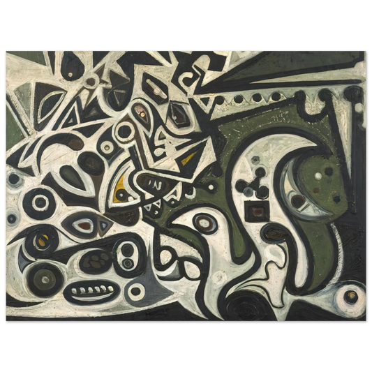 Richard Pousette-Dart - River Metamorphosis Fine Art Poster - Default Title