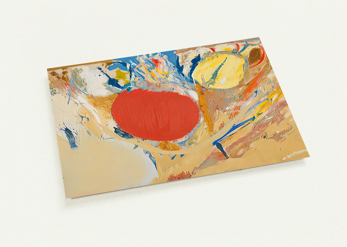 Break Through, 1956- By Helen Frankenthaler Pack of 10 Post Cards | Helen Frankenthaler Post Cards | A6 (10.5 x 14.8 cm) - 4.1 x 5.8 inches