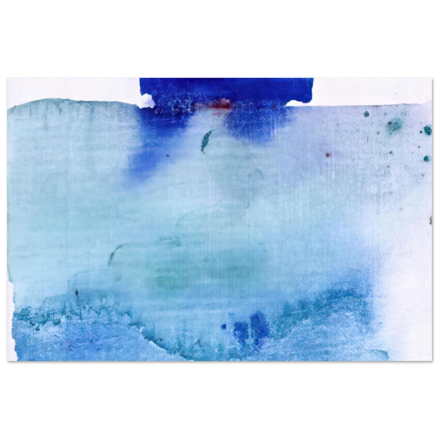 Helen Frankenthaler - Untitled - 1982 Wall art - 70x100 cm / 28x40 inches - Fine Art Poster - -