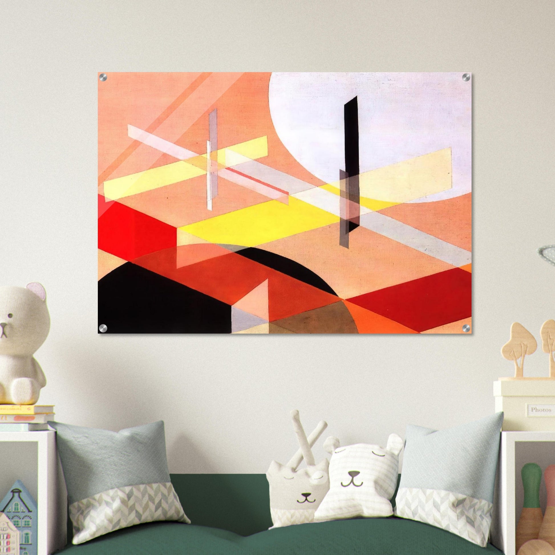 Composition Z VIII - Laszlo Moholy-Nagy Acrylic Print - 70x100 cm / 28x40″ inches