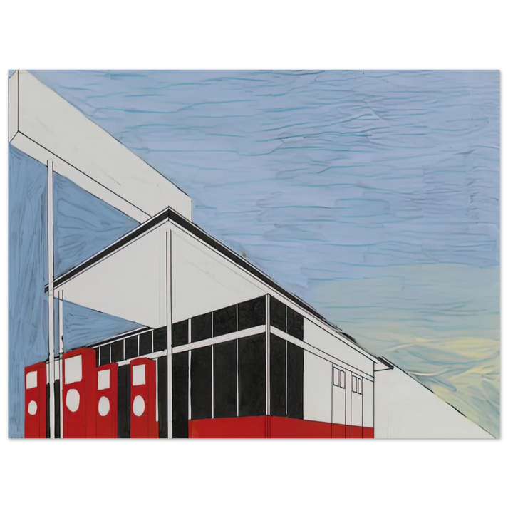 Edward Ruscha - STANDARD STUDY 3 1963  75x100 cm / 30x40inches Fine Art Poster
