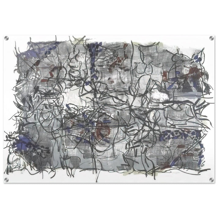 Jute IV - Jean-Paul Riopelle Acrylic Print - 70x100 cm / 28x40″ inches