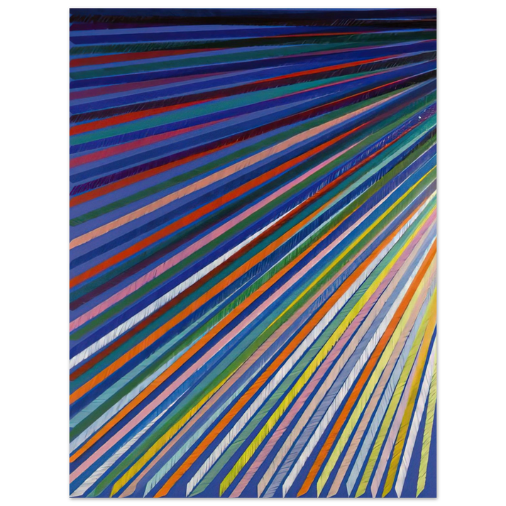 Piero Dorazio - Apex - 1984  75x100 cm / 30x40inches Fine Art Poster