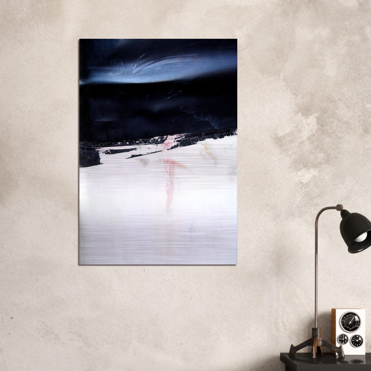 Orage - Art Informel - Nicolas de Stael Brushed Aluminum Print - 70x100 cm / 28x40 inches | Nicolas de Stael Aluminum Print | Nicolas de Stael Prints