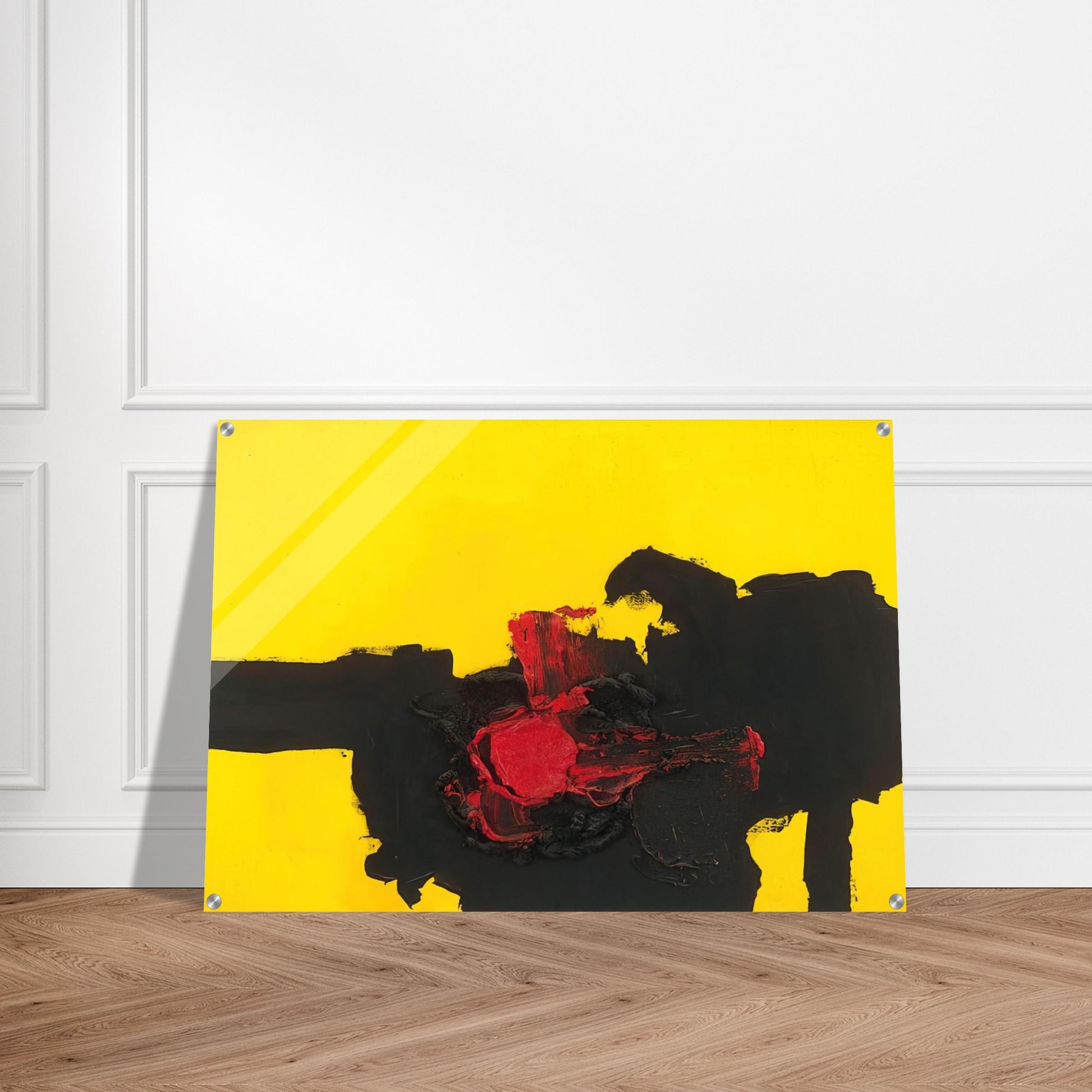 N MERO 363 1962 - Luis Feito Acrylic Print - 70x100 cm / 28x40″ inches | Luis Feito Wall Art | Luis Feito Prints