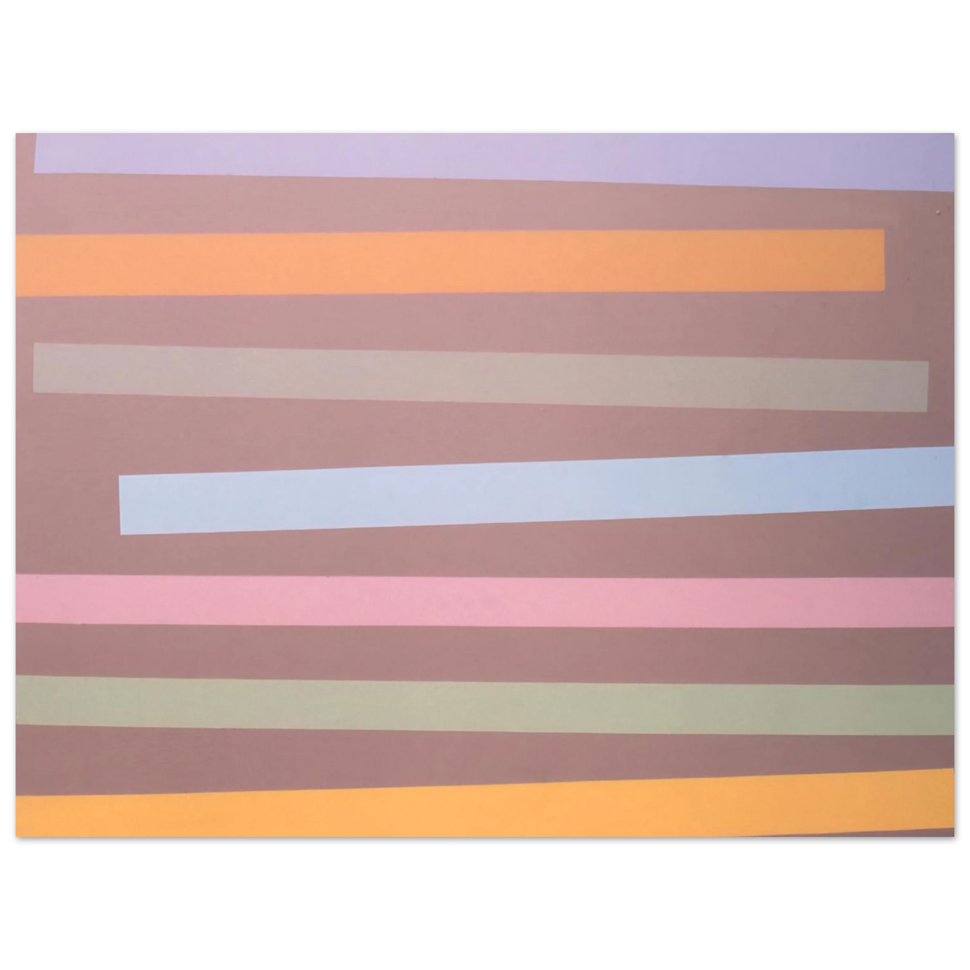 Jeremy Moon - No. 5 - 1970 Fine Art Poster - Default Title