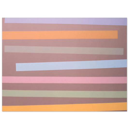 Jeremy Moon - No. 5 - 1970 Fine Art Poster - Default Title