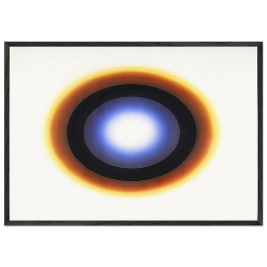 Koo - 1964 - Wojciech Fangor Framed Art Print – Black Wooden Frame - Default Title - -Framed Art Print