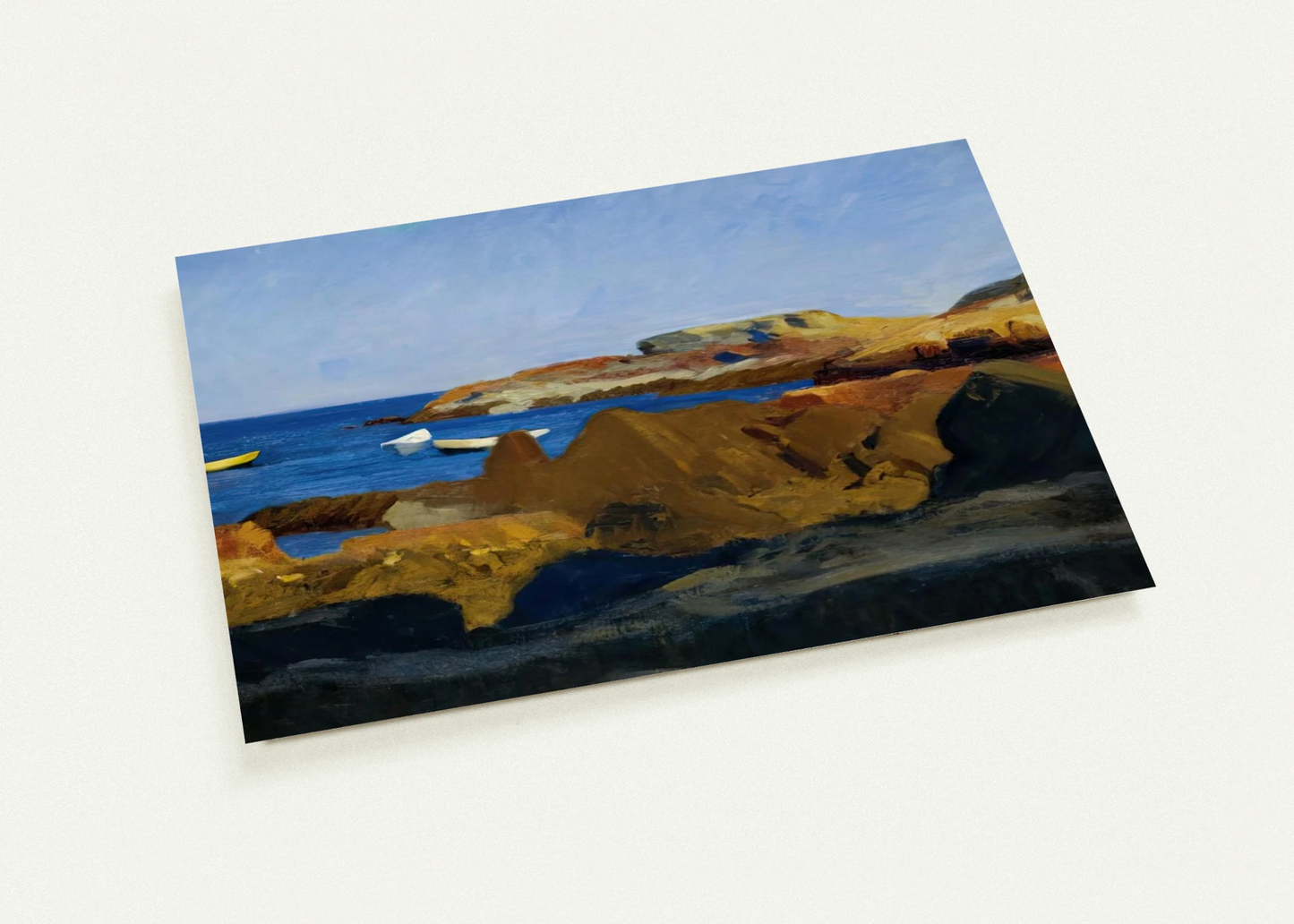 Cove at Ogunquit By Edward Hopper Pack of 10 Post Cards | Edward Hopper Post Cards | A6 (10.5 x 14.8 cm) - 4.1 x 5.8 inches