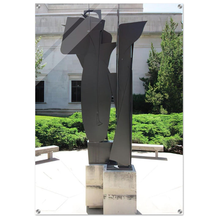 SEVENTH DECADE GARDEN IX X 1970 - Louise Nevelson Acrylic Print - 70x100 cm / 28x40″ inches