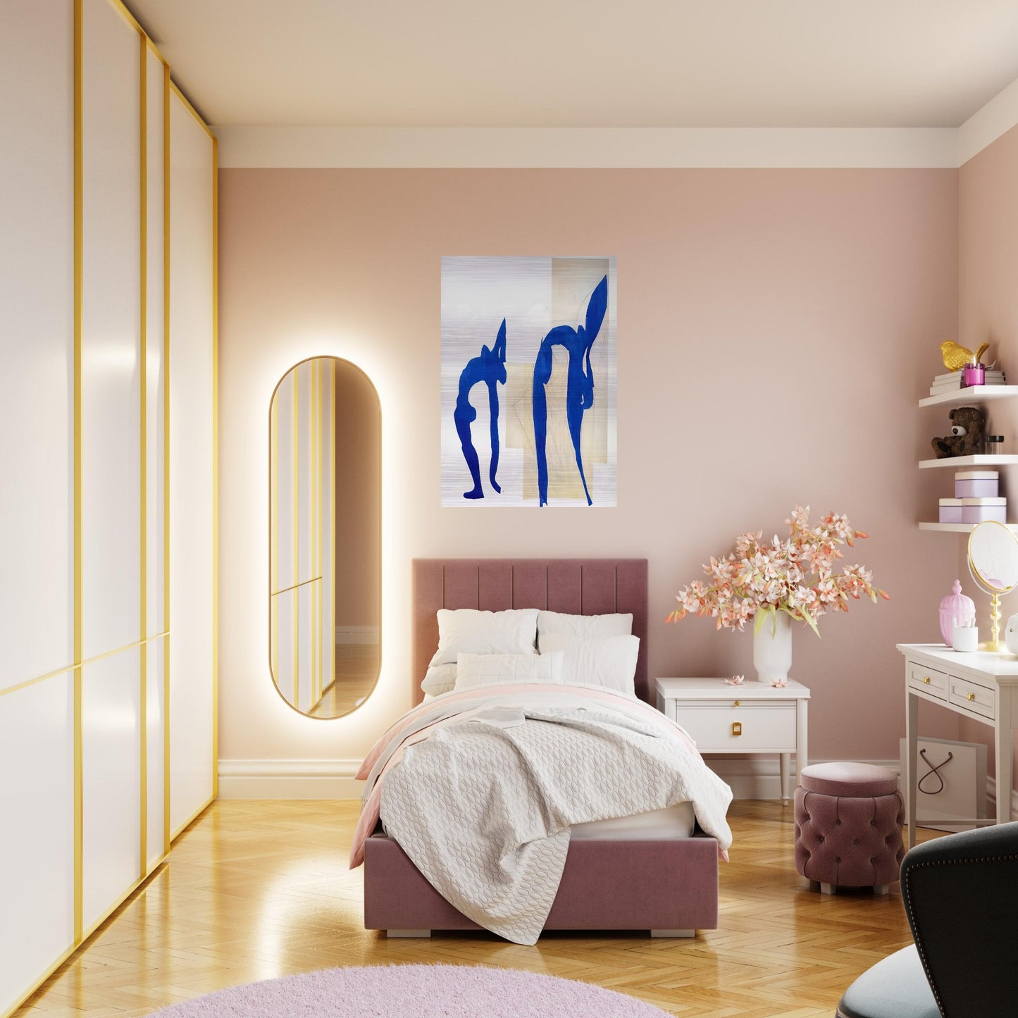 BLUE NUDES - Henri Matisse Brushed Aluminum Print - 70x100 cm / 28x40 inches | Henri Matisse Aluminum Print | Henri Matisse Prints