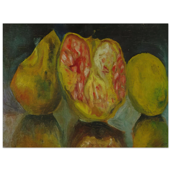 Salvador Dali - STILL LIFE POMEGRANATES  75x100 cm / 30x40inches Fine Art Poster