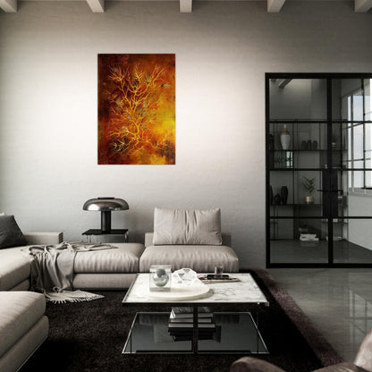 PLANT 1960 - Remedios Varo Brushed Aluminum Print - 70x100 cm / 28x40 inches | Remedios Varo Aluminum Print | Remedios Varo Prints