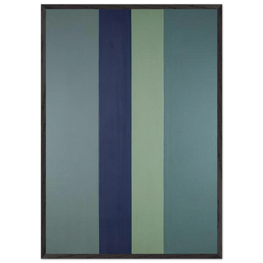 To Corfu - 1976 - Brice Marden Framed Art Print – Black Wooden Frame - Default Title - -Framed Art Print