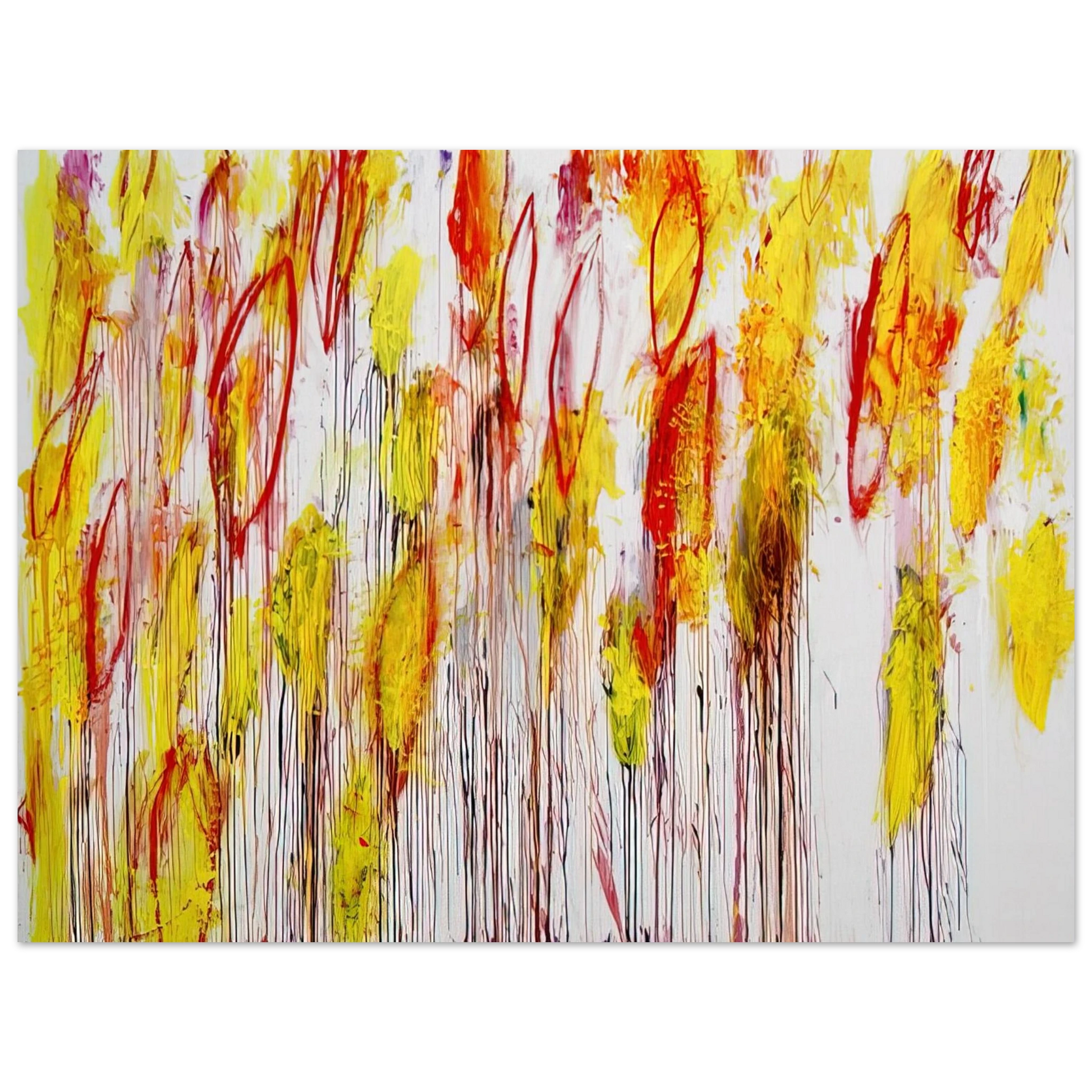 Cy Twombly - Lepanto, Part I Fine Art Poster - Default Title