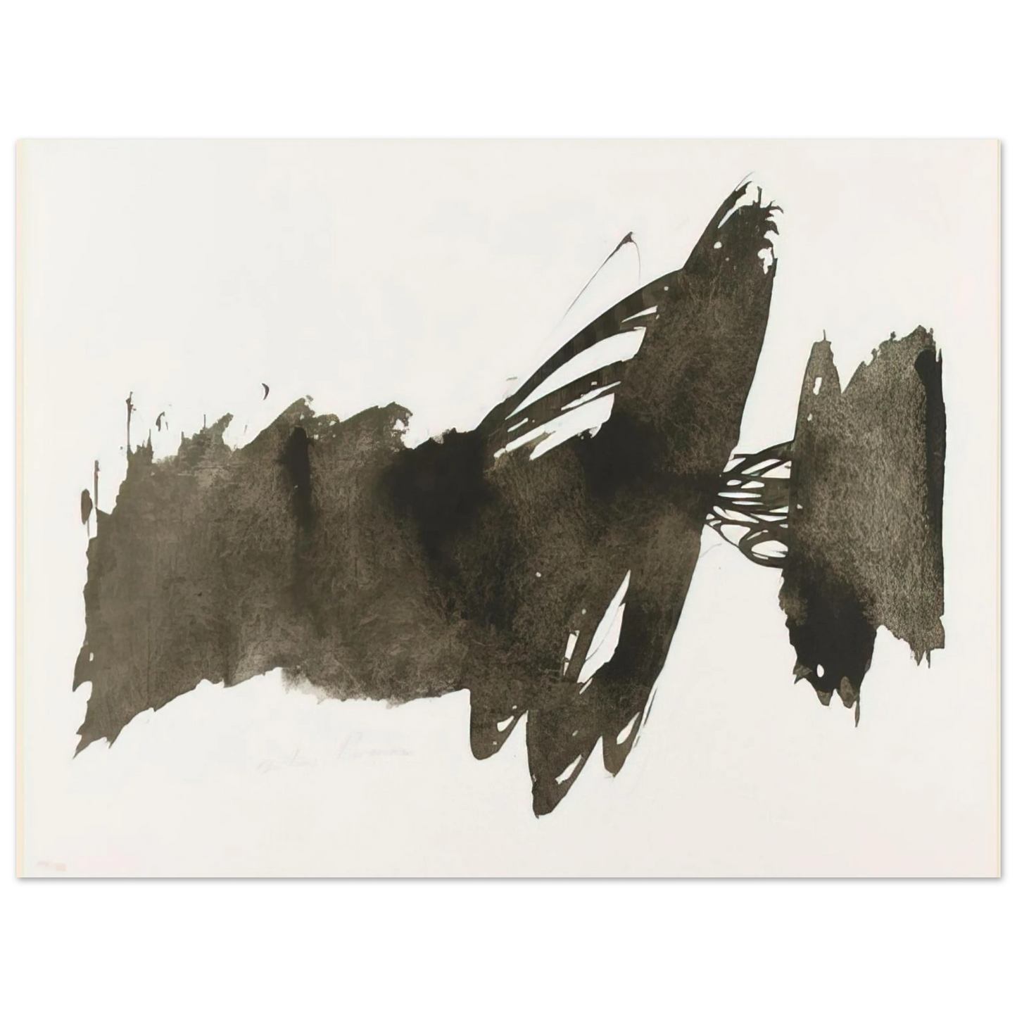 Julius Bissier - Untitled - 1950 Fine Art Poster - Default Title