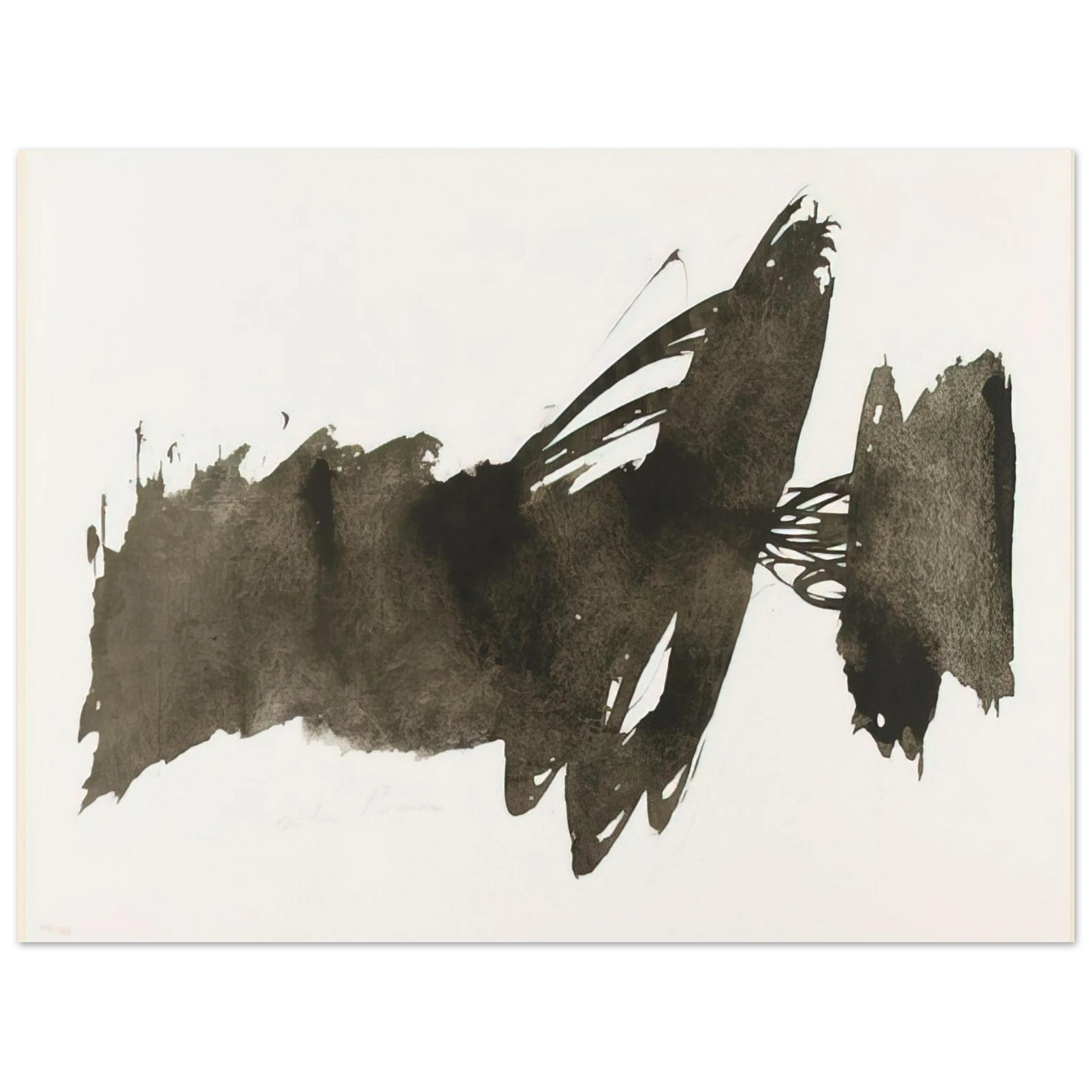 Julius Bissier - Untitled - 1950 Fine Art Poster - Default Title