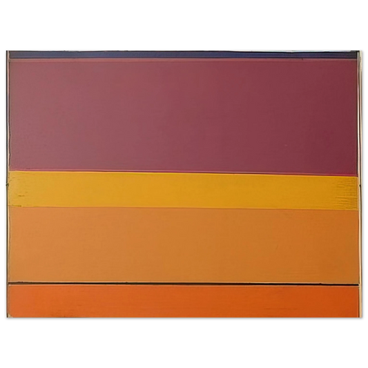 Larry Zox - Untitled - 1964 Fine Art Poster - Default Title