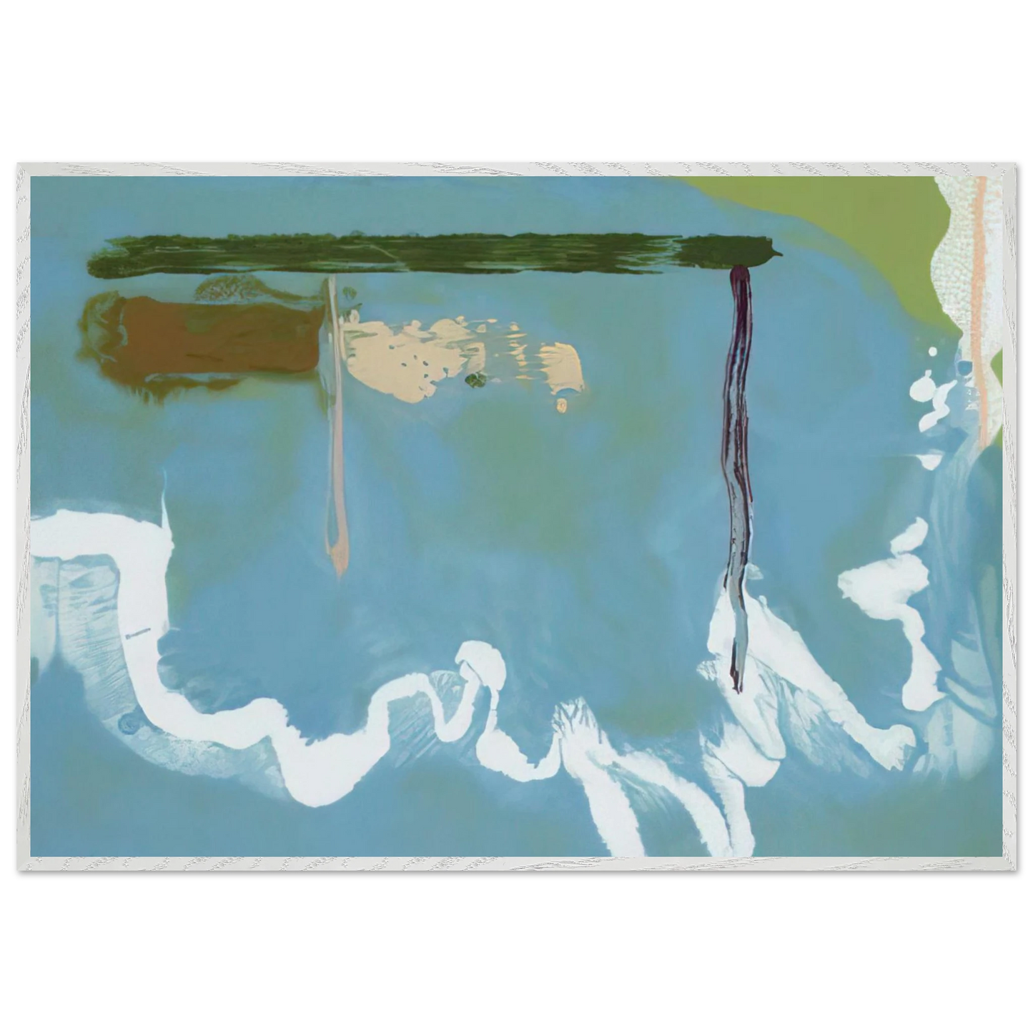 Helen Frankenthaler - Skywriting - 1997 Wall art - 45x60 cm / 18x24 inches - Fine Art Poster - -