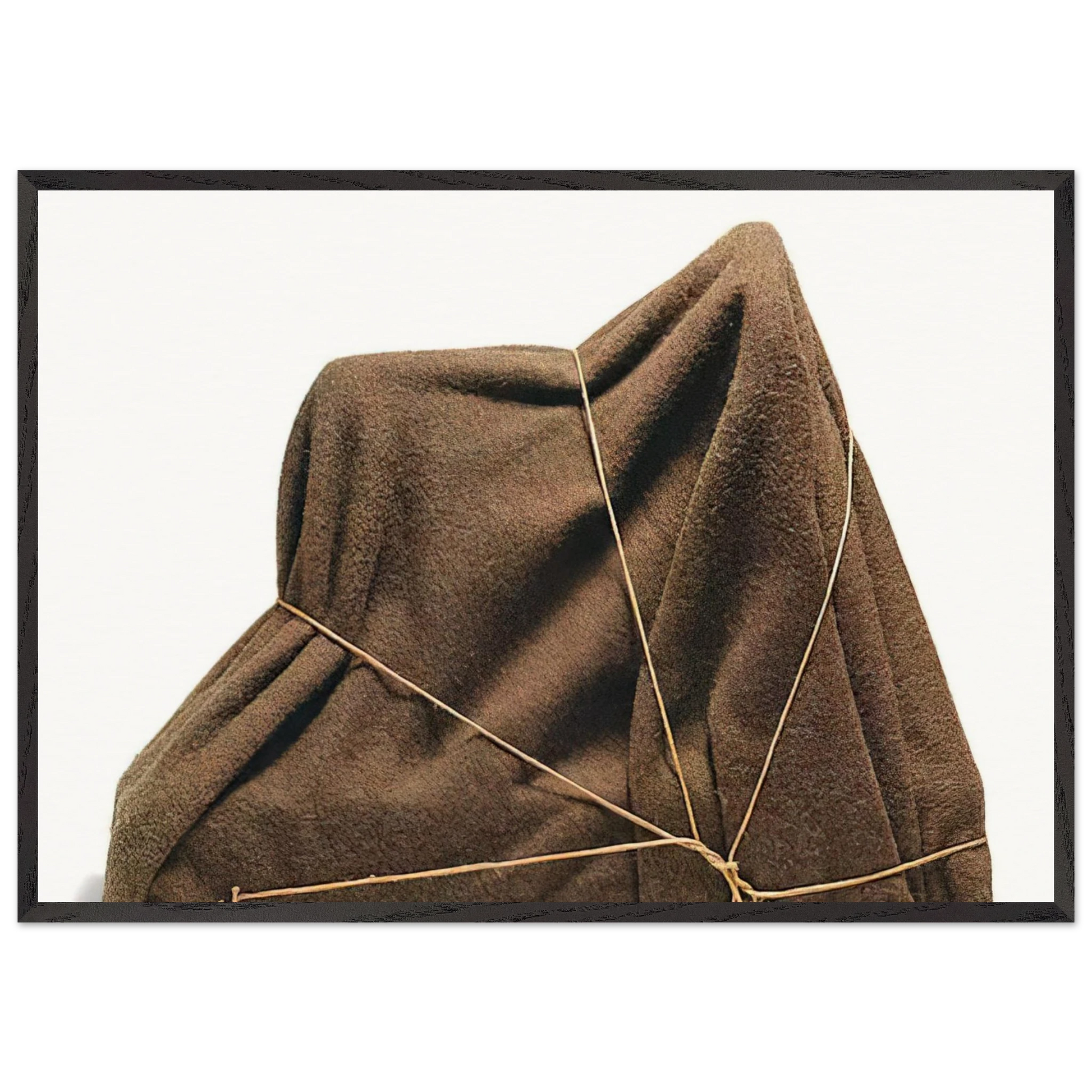 THE ENIGMA OF ISIDORE DUCASSE 1920 - Man Ray Framed Art Print – Black Wooden Frame - Default Title - -Framed Art Print