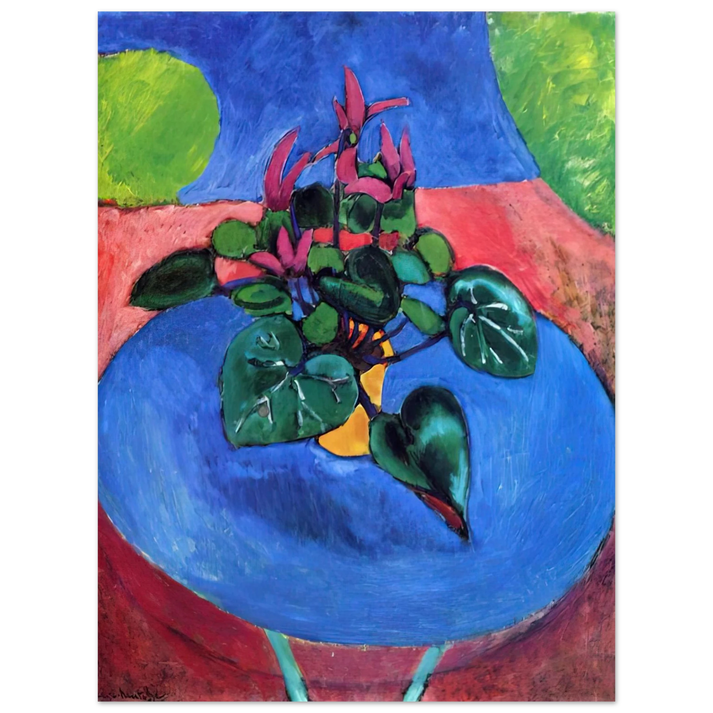 Henri Matisse - CYCLAMEN POURPRE 1912  75x100 cm / 30x40inches Fine Art Poster
