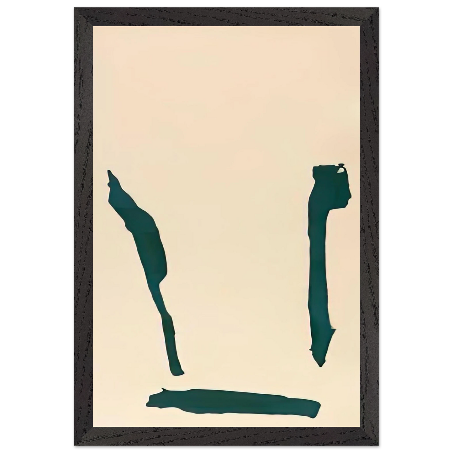Helen Frankenthaler - Cloister, 1969- Wall Art - 21x29.7 cm / 8x12" - Premium Wooden Framed Poster With Fine Art Paper - White frame