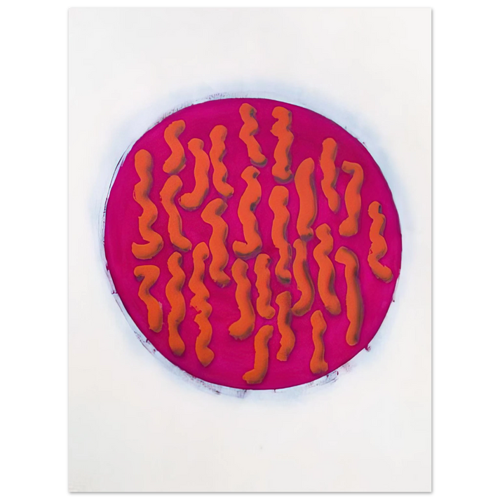 John Altoon - Untitled Sunset Series 32  - 1965  75x100 cm / 30x40inches Fine Art Poster