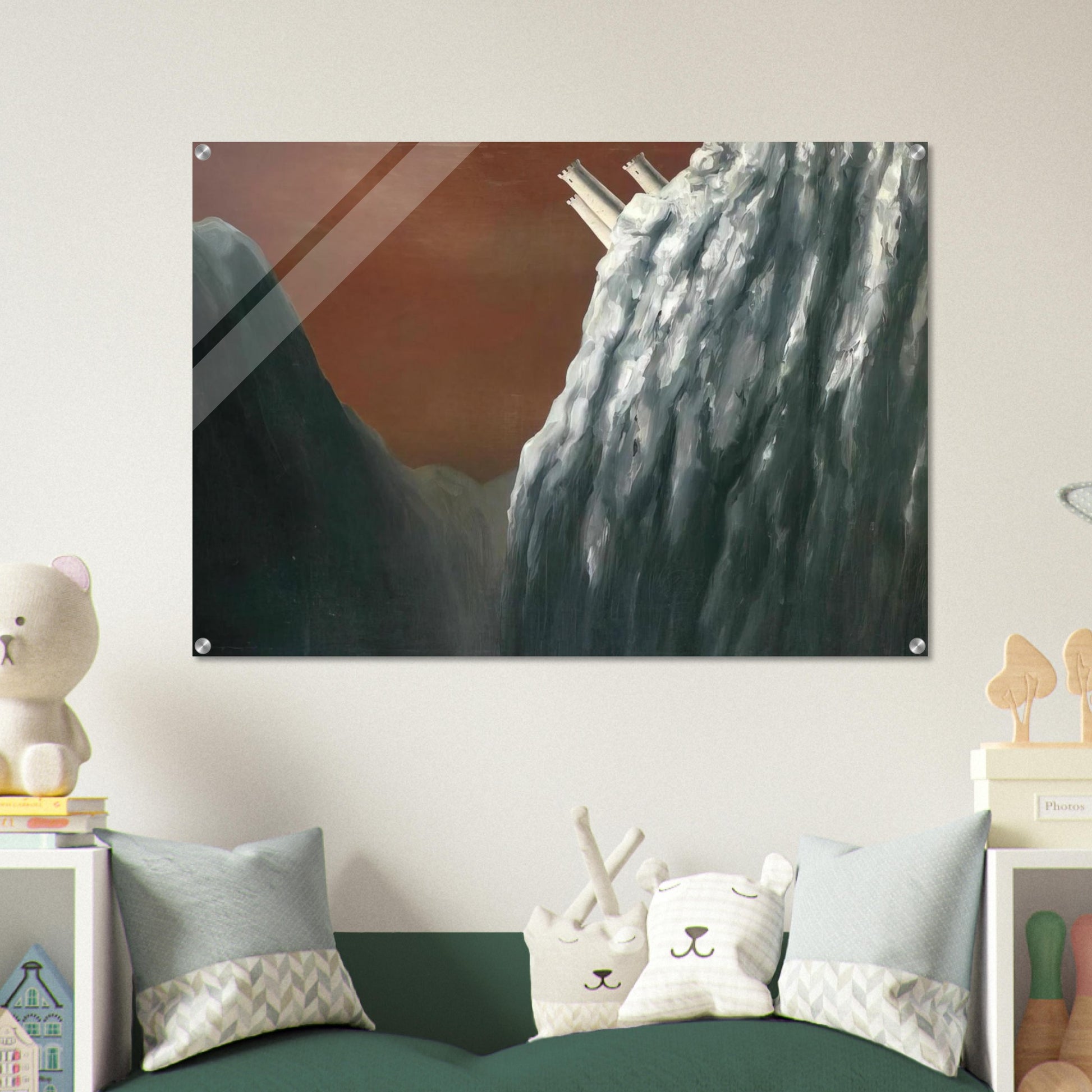 NOT_DETECTED_211402 - Rene Magritte Acrylic Print - 70x100 cm / 28x40″ inches | Rene Magritte Wall Art | Rene Magritte Prints