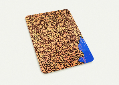 BRAZIL 1989 By Keith Haring Pack of 10 Post Cards | Keith Haring Post Cards | A6 (10.5 x 14.8 cm) - 4.1 x 5.8 inches