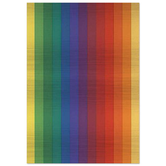 Spectrum IV - Ellsworth Kelly Brushed Aluminum Print - 70x100 cm / 28x40 inches | Ellsworth Kelly Aluminum Print | Ellsworth Kelly Prints