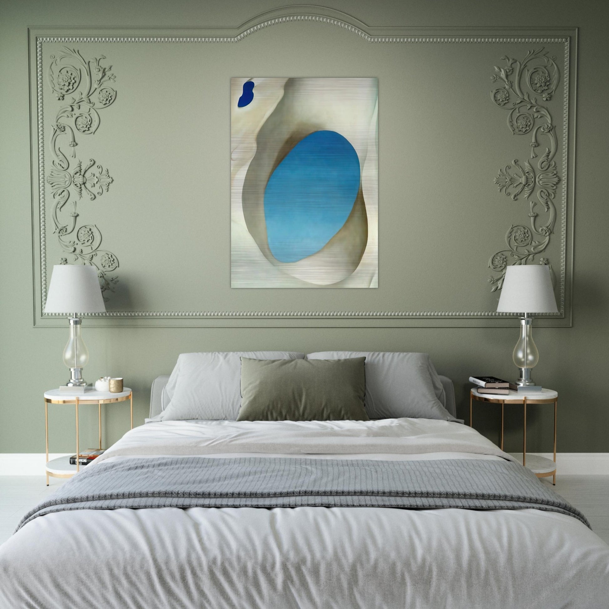 Pelvis III - Georgia O'Keeffe Brushed Aluminum Print - 70x100 cm / 28x40 inches | Georgia O'Keeffe Aluminum Print | Georgia O'Keeffe Prints