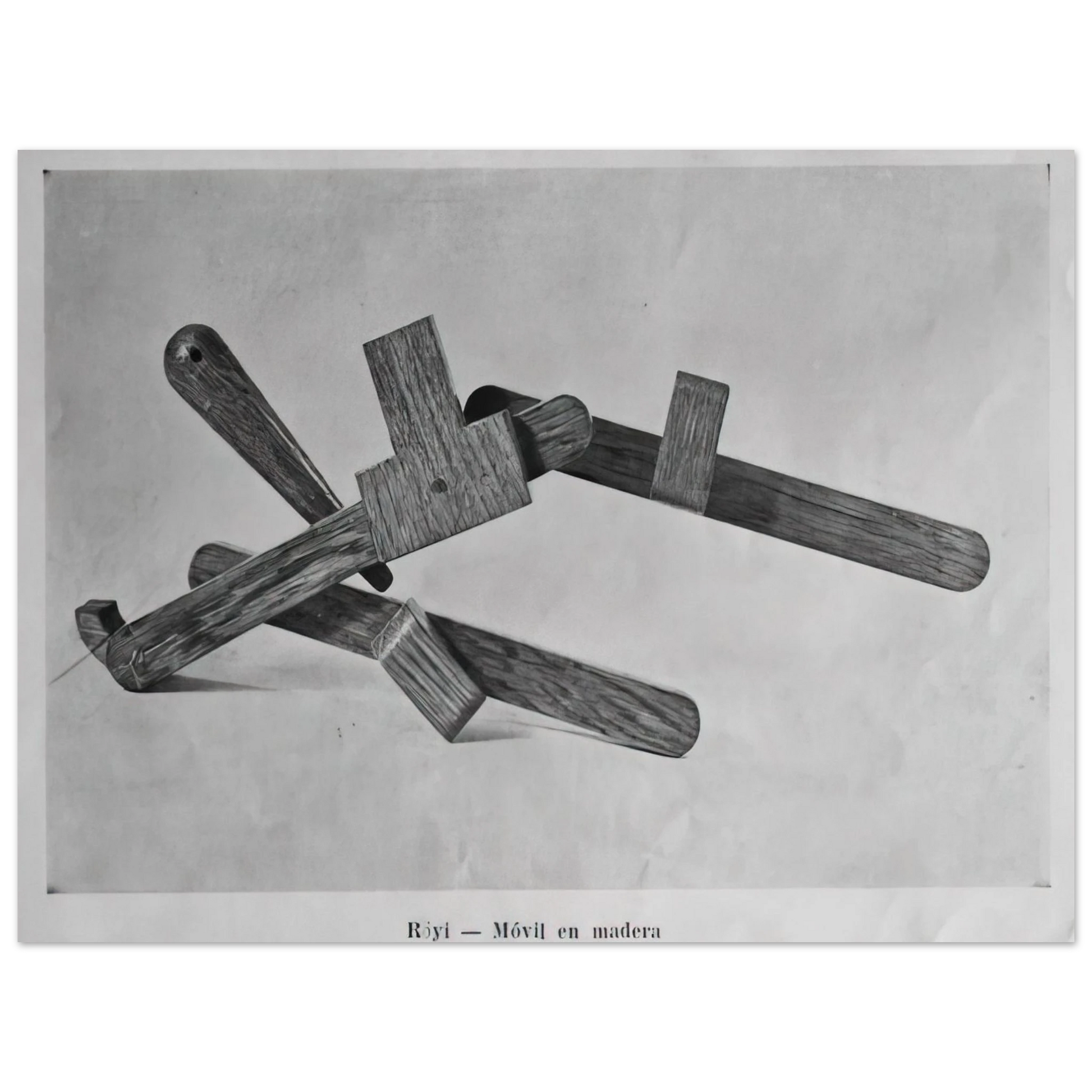 Gyula Kosice - Röyi - 1945 Fine Art Poster - Default Title