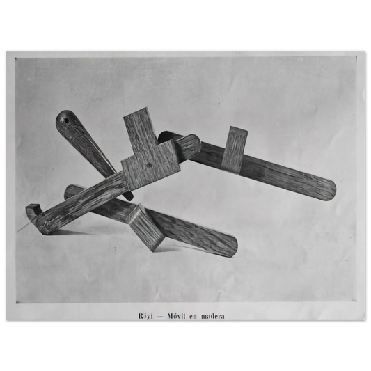 Gyula Kosice - Röyi - 1945 Fine Art Poster - Default Title