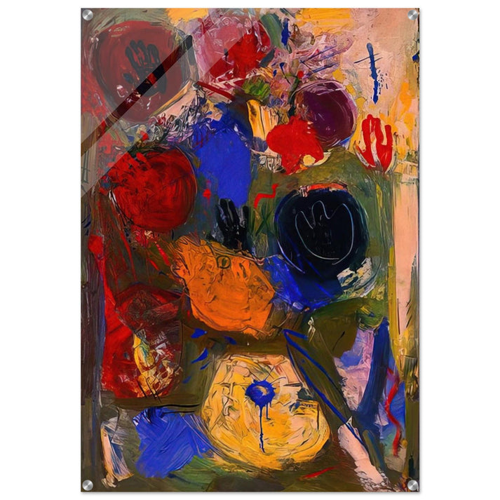 The Third Hand - Hans Hofmann Acrylic Print - 70x100 cm / 28x40″ inches