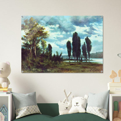 Landscape - Arkhyp Kuindzhi Acrylic Print - 70x100 cm / 28x40″ inches | Arkhyp Kuindzhi Wall Art | Arkhyp Kuindzhi Prints