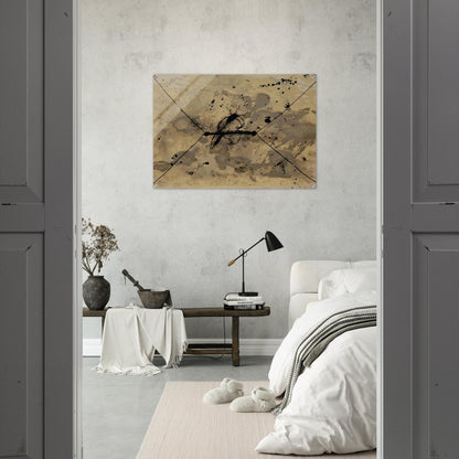 L ENVELOPPE 1968 - Antoni Tapies Acrylic Print - 70x100 cm / 28x40″ inches | Antoni Tapies Wall Art | Antoni Tapies Prints