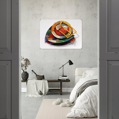 Chehaw - Sam Gilliam Acrylic Print - 70x100 cm / 28x40″ inches | Sam Gilliam Wall Art | Sam Gilliam Prints