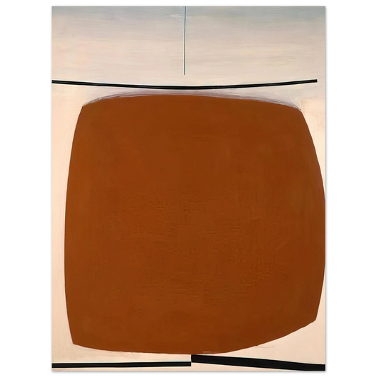 Victor Pasmore - Yellow Abstract - 1961 Fine Art Poster - Default Title