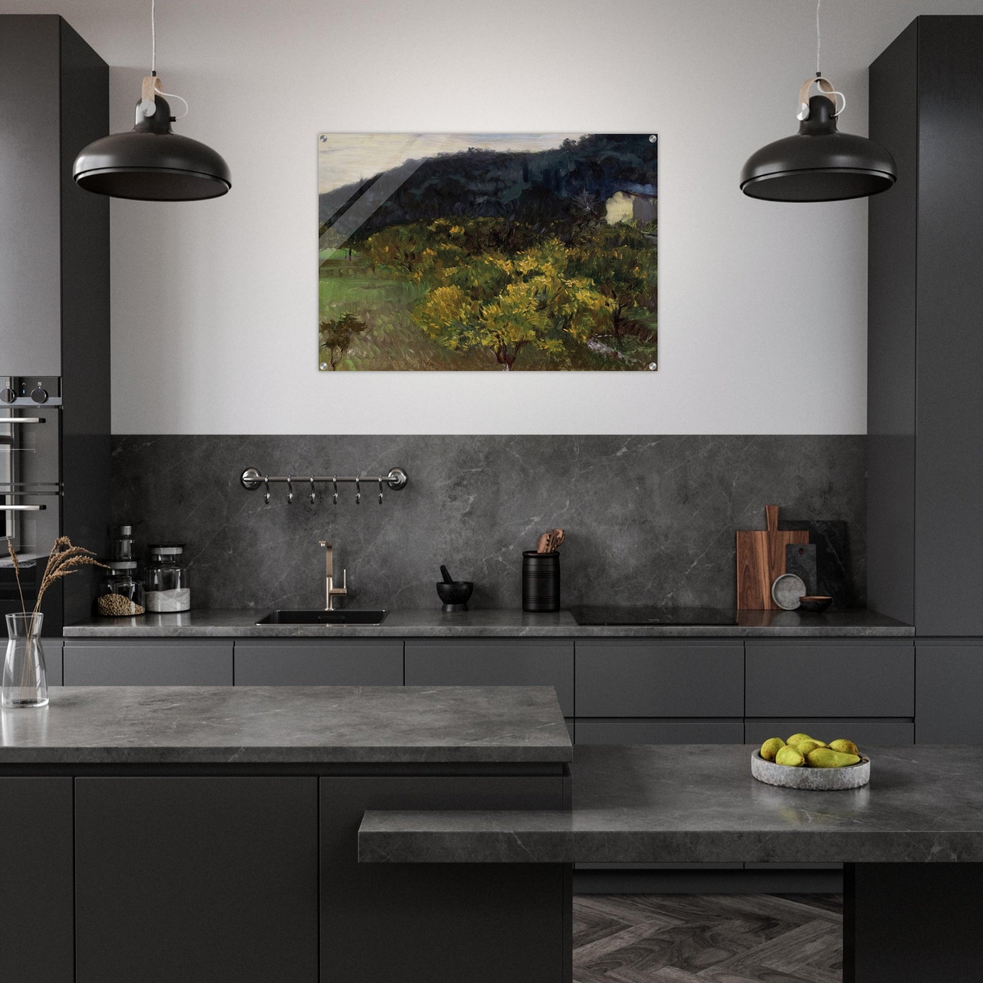 Landscape near Grasse - John Singer Sargent Acrylic Print - 70x100 cm / 28x40″ inches